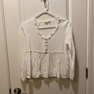 Altar’d State Button-Down Blouse